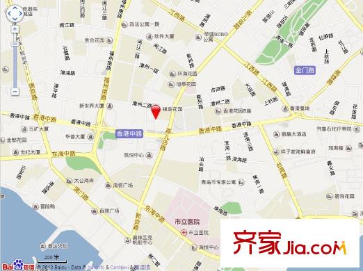 綠島花園交通圖