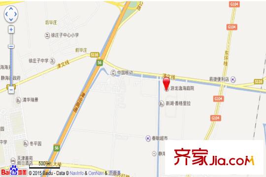 游龍逸海庭院電子地圖