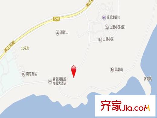 魯信隨珠花園交通圖