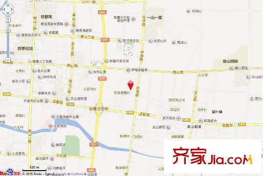 祥泰永嶗山二路以東、藍(lán)岙路以南地塊交通圖