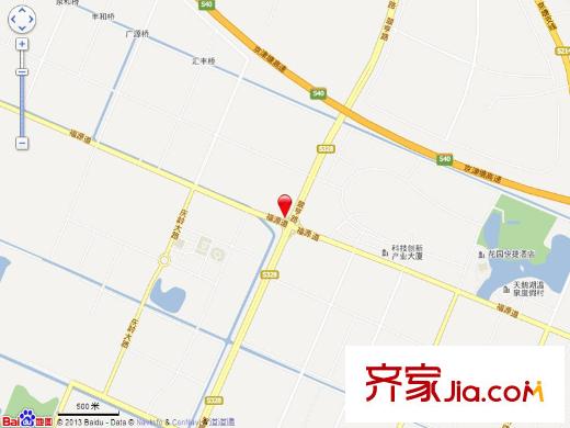 凱旋國際公寓電子地圖