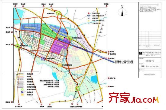 凱旋國際公寓區(qū)位示意圖