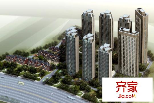 奕聰花園鳥瞰效果圖