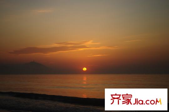 青島萬德豐觀景苑周邊配套之金沙灘