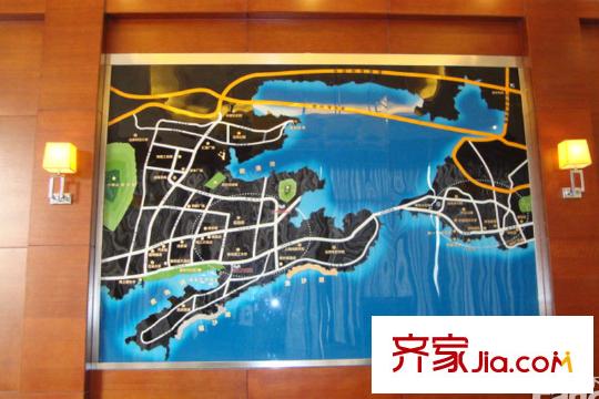 天齊天域藍灣區(qū)位圖