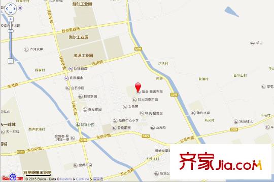 墨香東郡交通圖
