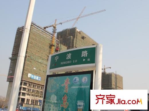 歐美世紀(jì)花園周邊配套之路牌