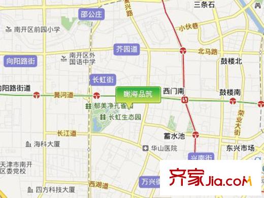 瞰海品筑交通圖