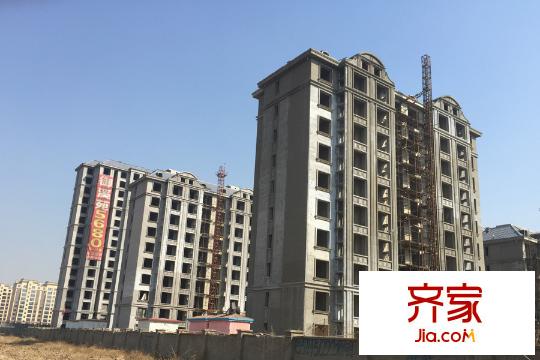 御溪苑高層工程進度(2015-03)