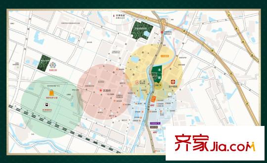 澤信金匯灣區(qū)位圖
