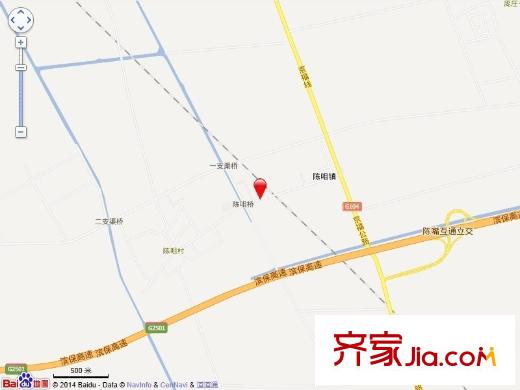 天時茗苑交通圖