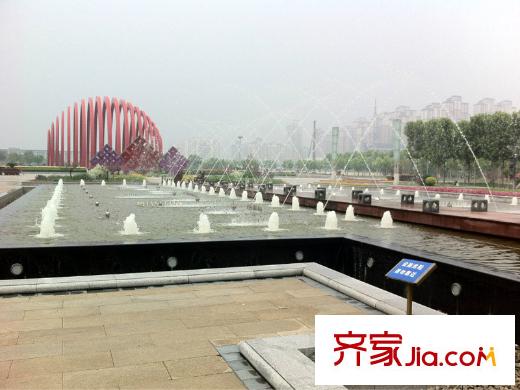 天時茗苑周邊武清文化公園