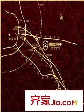 書香錦里區(qū)位圖
