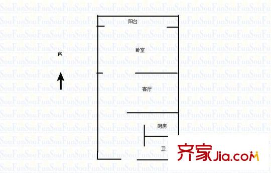 建工學(xué)院宿舍戶型圖戶型圖1室 1室1廳1衛(wèi)1廚