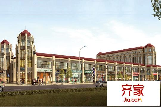 天房雍陽府商業(yè)全景效果圖