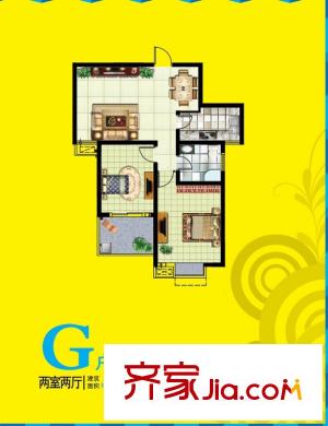 文鼎雅苑別墅戶(hù)型圖戶(hù)型圖 2室 2室2廳1衛(wèi)1廚