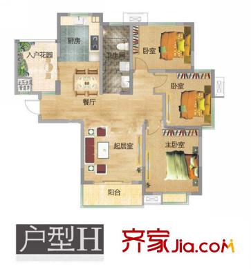 文鼎雅苑別墅戶(hù)型圖戶(hù)型圖 3室 3室2廳1衛(wèi)1廚