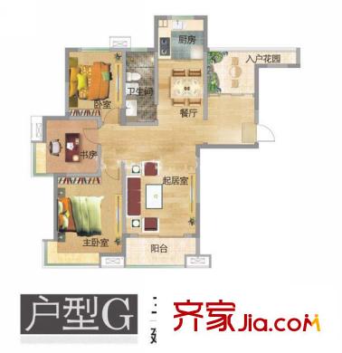 文鼎雅苑別墅戶(hù)型圖戶(hù)型圖 3室 3室2廳1衛(wèi)1廚