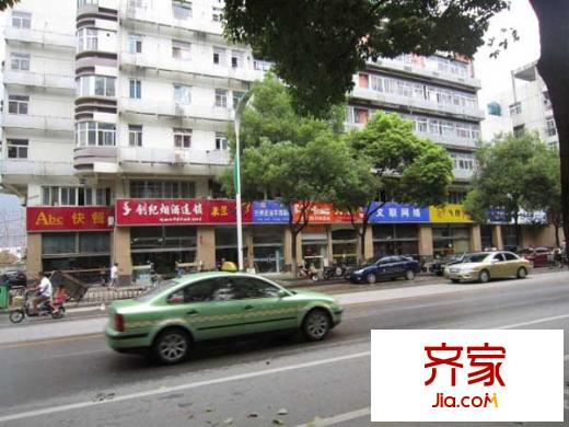竹山路電子一條街外景圖