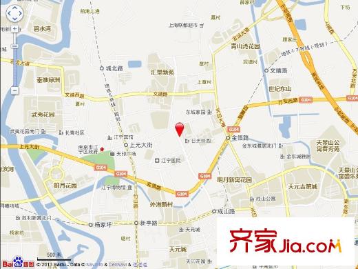 甌江華府交通圖