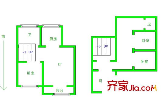 美林苑戶型圖戶型圖 4室 4室2廳2衛(wèi)1廚