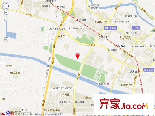 金僑公園壹號(hào)電子地圖