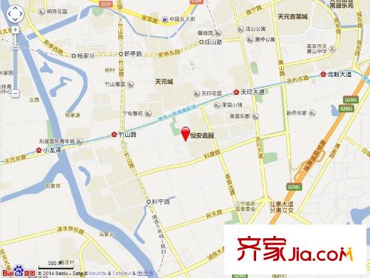 鴻意萬嘉交通圖