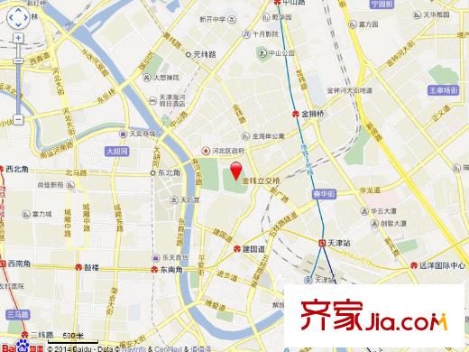旺海公府交通圖