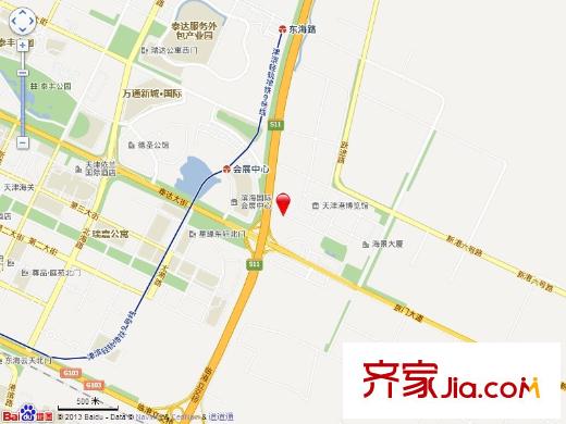 合生君景灣電子地圖