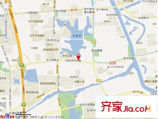 鳳凰港藍寶灣花園交通圖