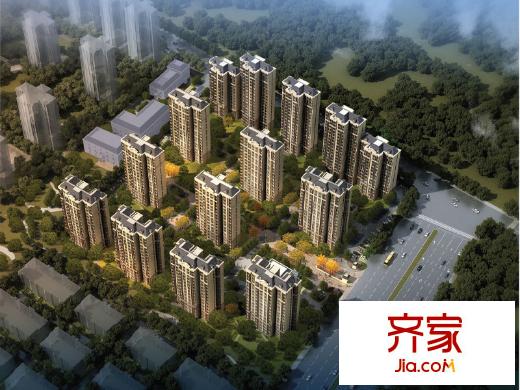 華潤橡樹灣三期鳥瞰圖
