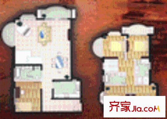 百家湖花園米蘭城戶型圖百家湖花園花園米蘭城 5室2廳3衛(wèi)1廚