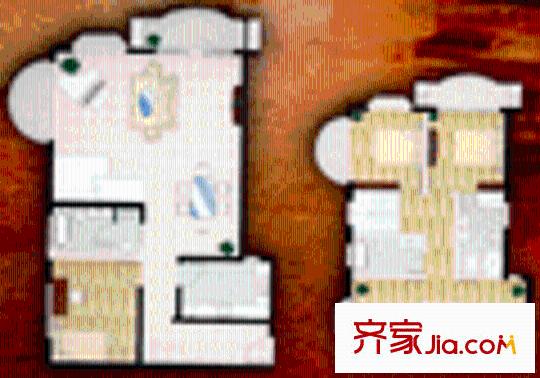 百家湖花園米蘭城戶型圖百家湖花園花園米蘭城 5室2廳3衛(wèi)1廚