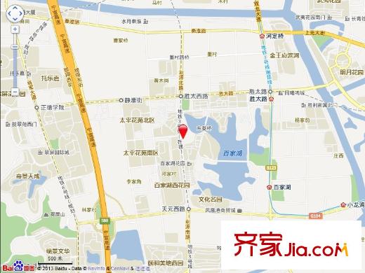 百家湖花園羅馬城交通圖