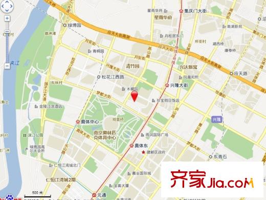 紫鑫國際城交通圖