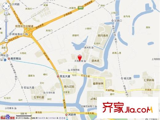 金盛公寓交通圖