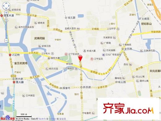 萬(wàn)達(dá)公館交通圖