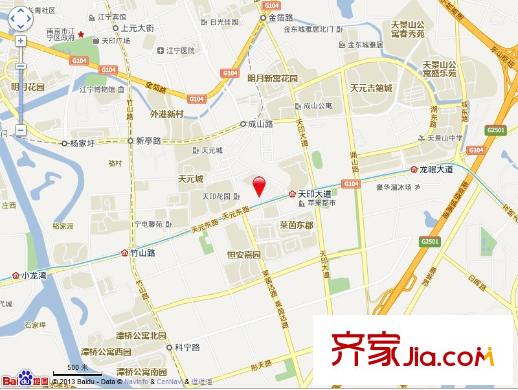 雙贏花園交通圖