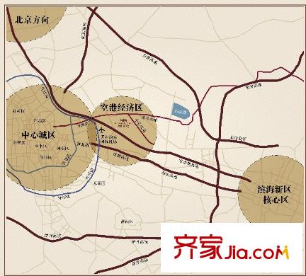 復(fù)地溫莎堡交通圖
