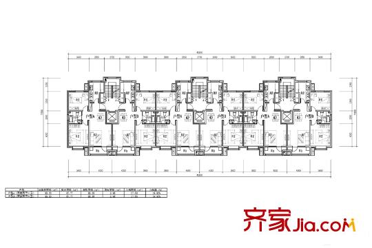 錦潤華庭洋房平面圖 