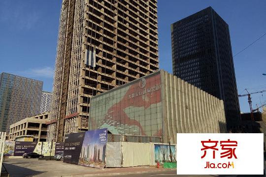 光耀東方國際大廈工程進度圖（2015-03）
