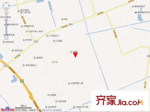 天房彩郡二期電子地圖