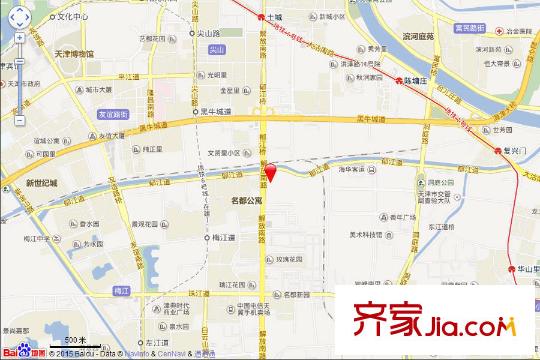 天物郁江溪岸電子地圖