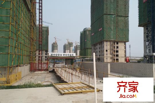 天物郁江溪岸工程進(jìn)度（2015-9）