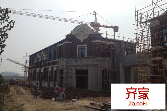 旭輝燕南園小區(qū)工程進(jìn)度（2015-8-17）