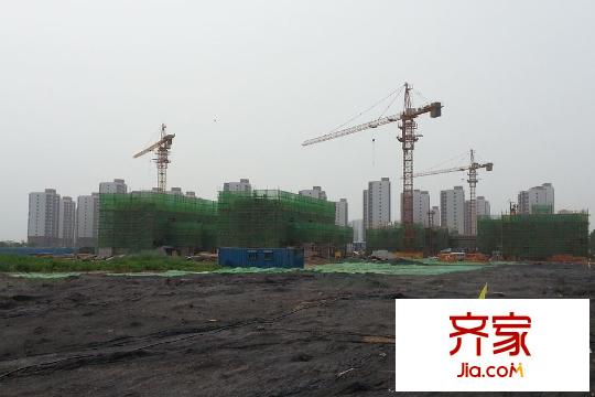 旭輝燕南園小區(qū)工程進(jìn)度（2015-07）