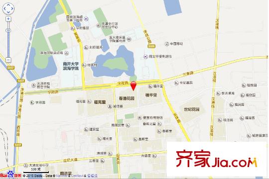 陽光美域電子地圖