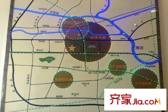 富景花園區(qū)域圖