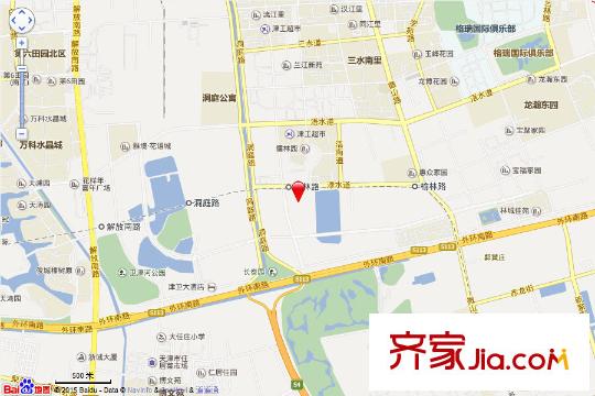 天津全運(yùn)村電子地圖