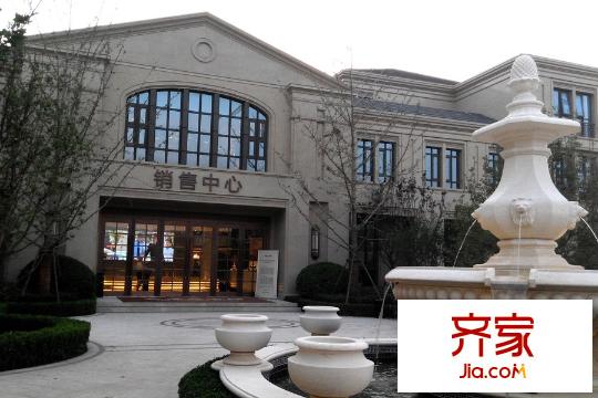 天津全運(yùn)村售樓處外部（2015-08）